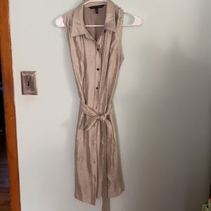 ICONIC SATIN SHIRT DRESS